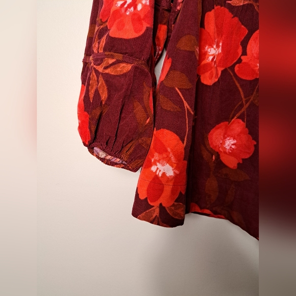 SONOMA Corduroy Balloon Sleeve Tunic Top Size 2X GUC - Picture 8 of 16